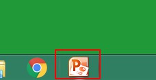 单击任务栏启动PowerPoint 2010程序