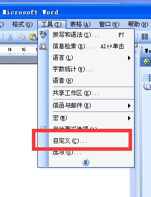 word自定义命令