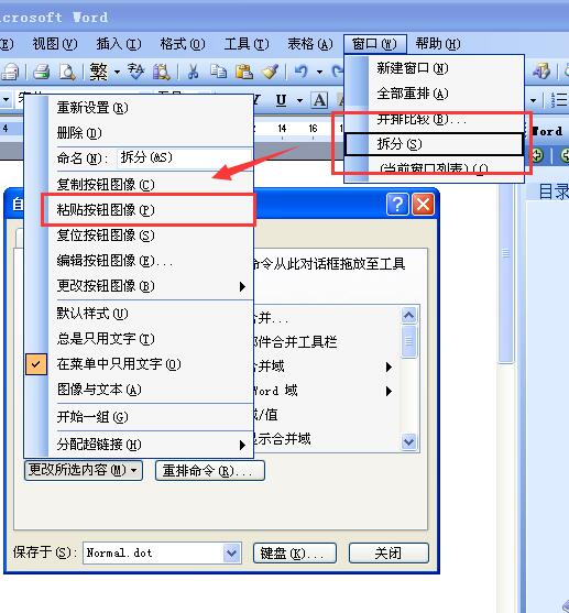 Word将复制的图像粘贴到命令